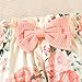 Yvowming Newborn Infant Baby Girl Clothes Outfits Rib Romper Floral Pants with Headband Winter Clothing Set