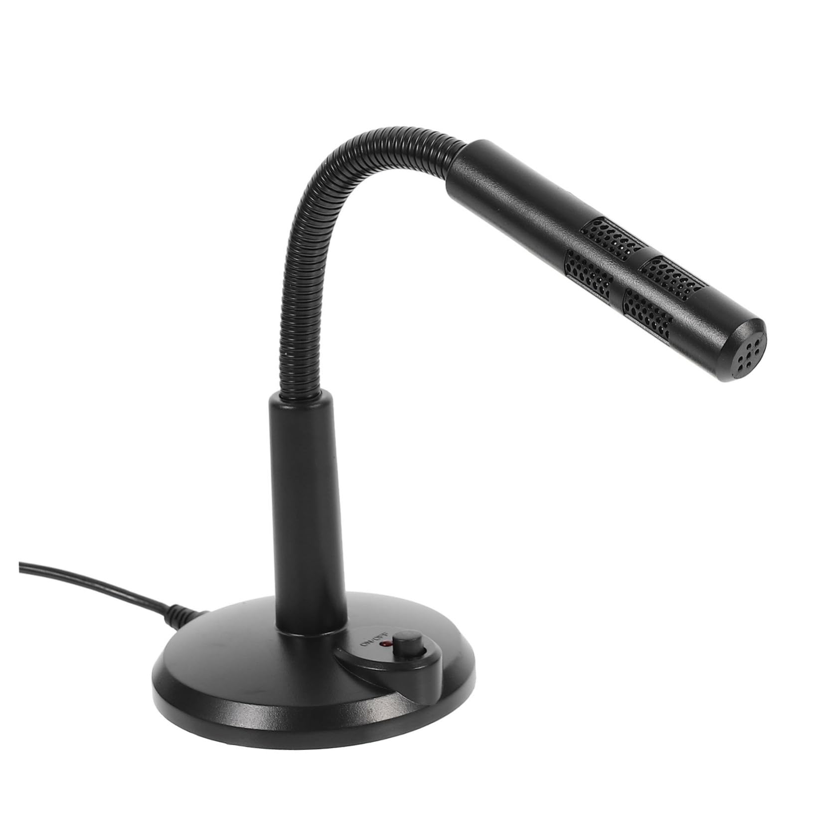 QUMIIRITY USB Laptop Microphone with Base High Sensitivity Chat Mic for Streaming and Recording Compatible Various Audio Devices