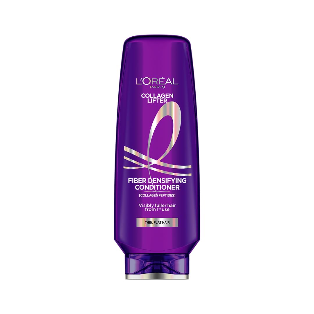 L'Oréal Paris Collagen Lifter Densifying Conditioner, 175ml | Collagen Peptides Complex | 72H volume, visibly fuller hair-image-30