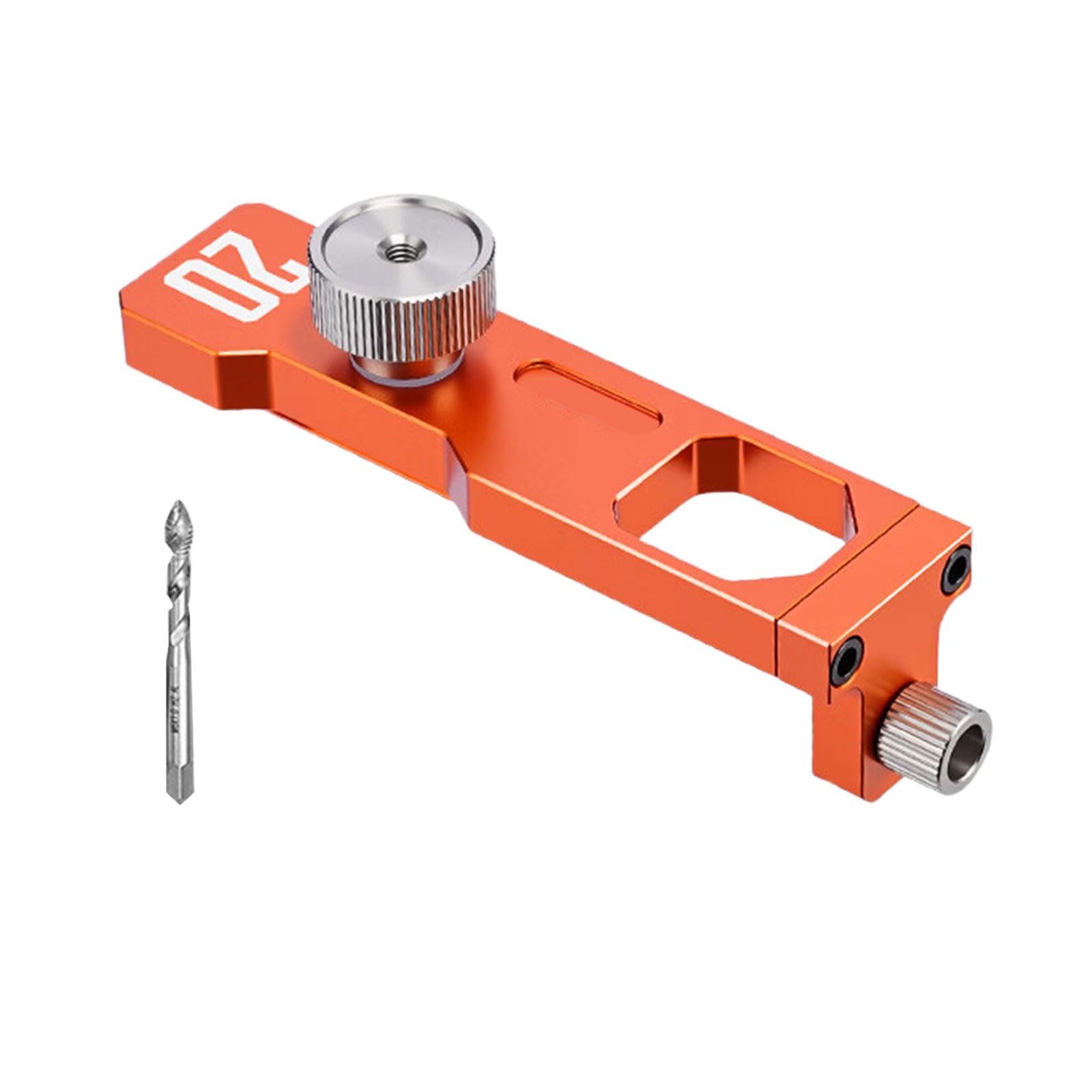 Rafgaldex Type A Aluminum Profile Tapping Locator Fixed Hole Tapping Jig Assistant Aluminum Profile Assembly Punching Locator Woodworking Threading Aid