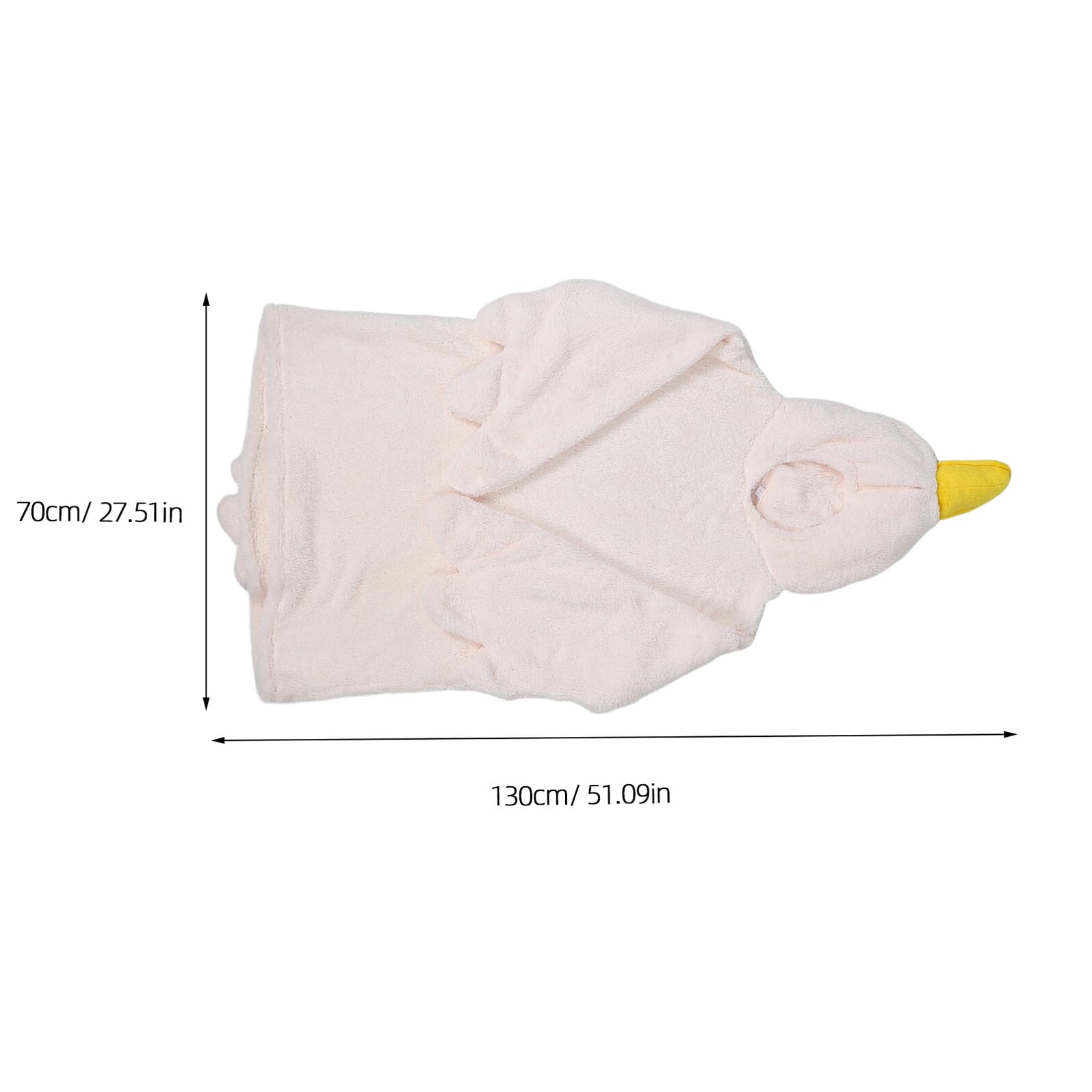 Pigiama Intero in Flanella con Design a Oca Bianco, Oversize e Facile da Indossare, per Relax e Riunioni in Famiglia