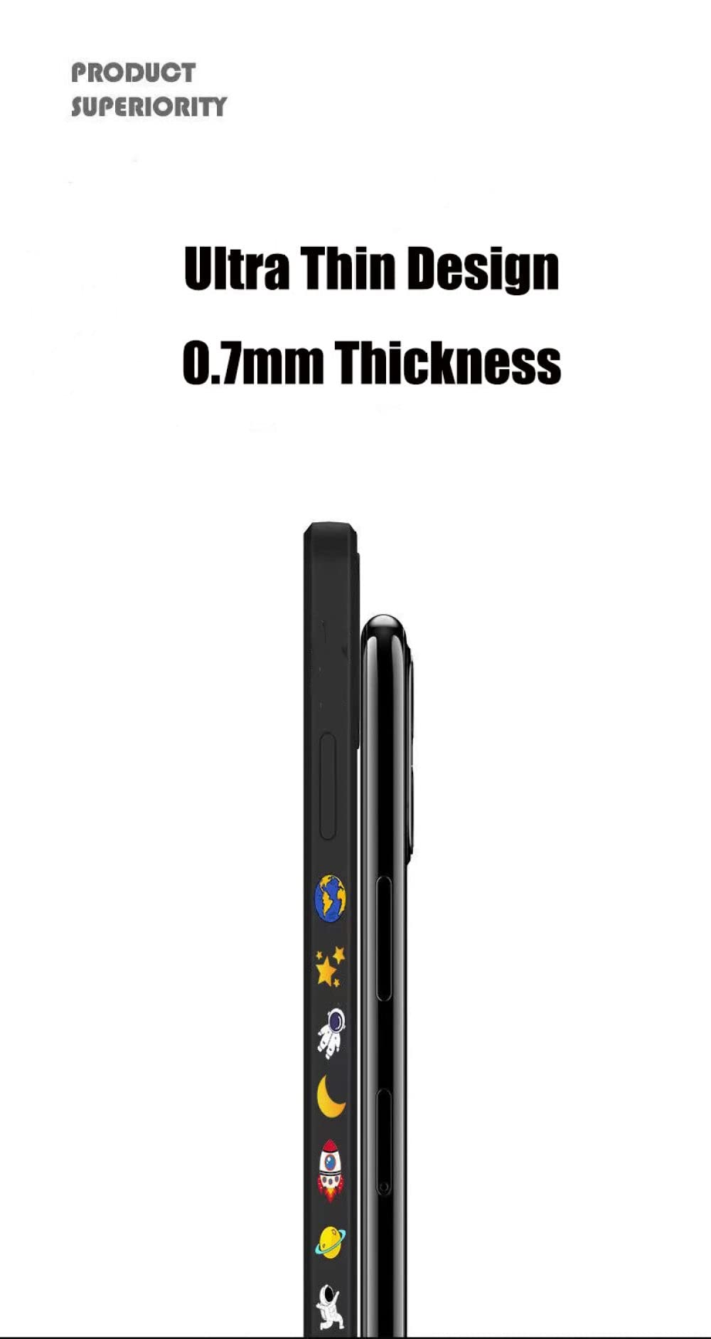 Custodia Morbida Per Telefono Con Supporto Pieghevole Astronauta - Foto 10