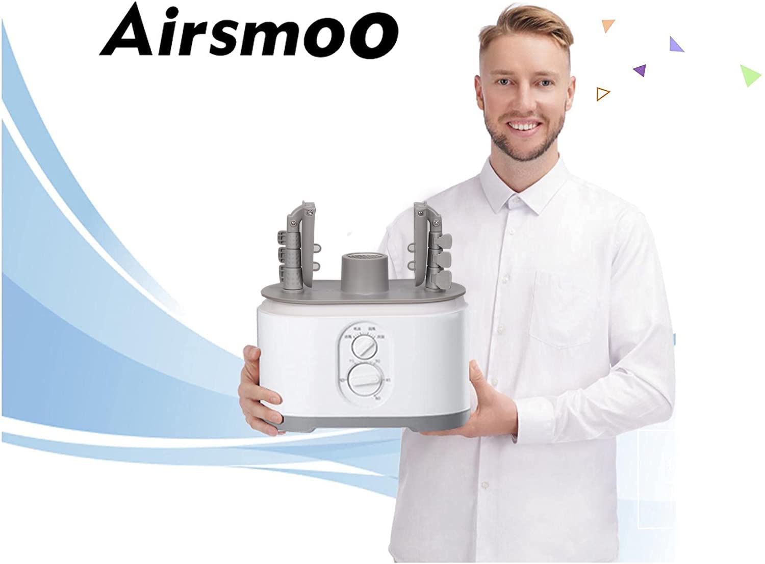 Amazon.co.jp: Airsmoo(エアスムー) Airsmoo-04 多機能Airアイロン乾燥 