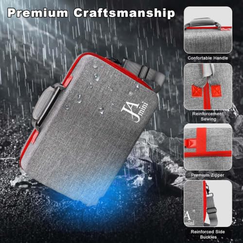 Image of jamini Hard Shell Travel Carrying Case Compatible with PS5, PS5 Pro