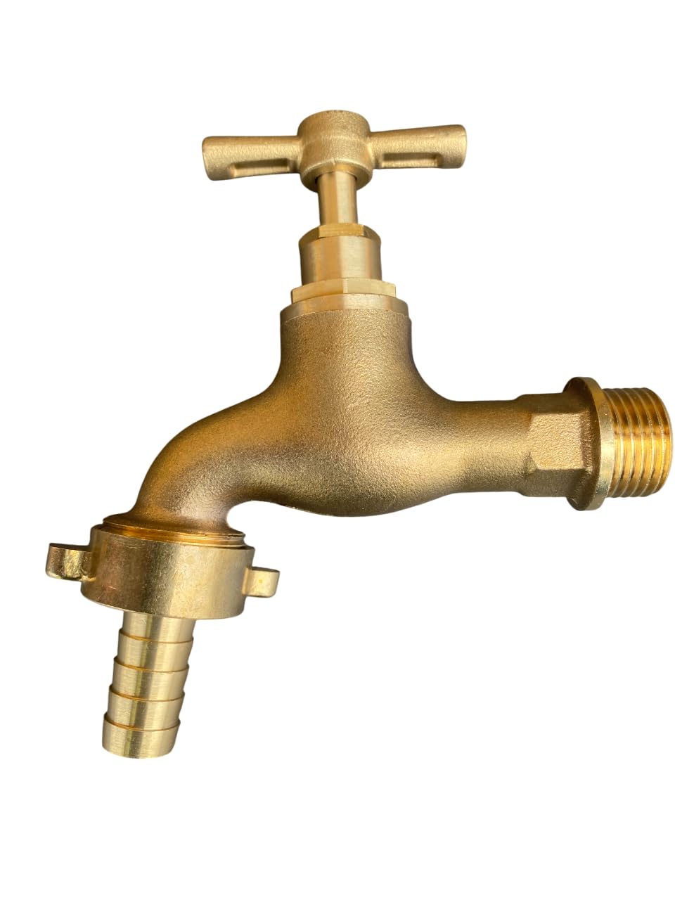 Cost Wise Bronze Solid Brass Outdoor Garden Tap, 1/2" Bsp Or 3/4" Bsp Thread, For Watering/Irrigation (3/4" Bsp Inlet)