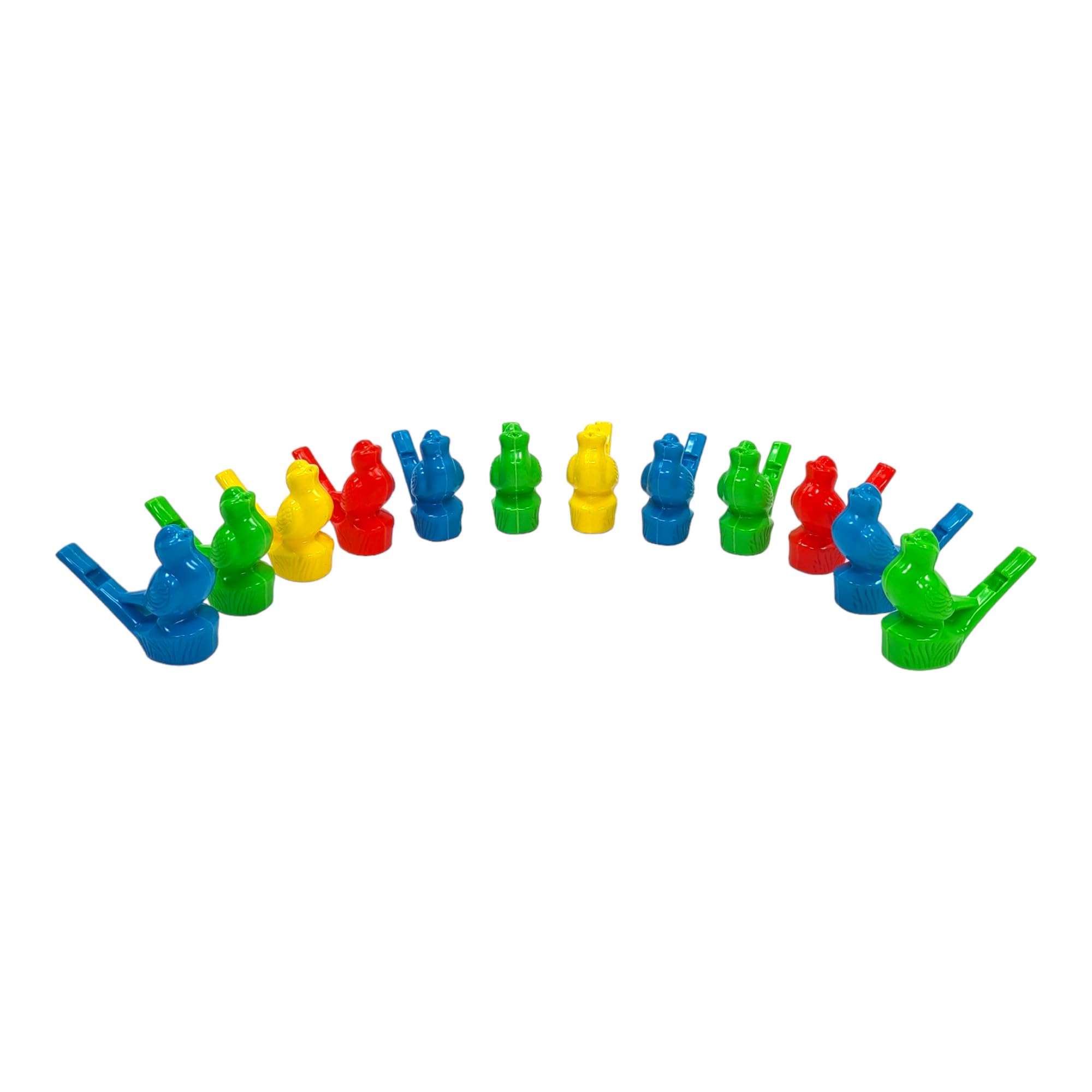 BUSDUGA Lot De 6 Sifflets à Oiseaux En Plastique - Pipe à Eau Chant D'Oiseaux Pour Enfants