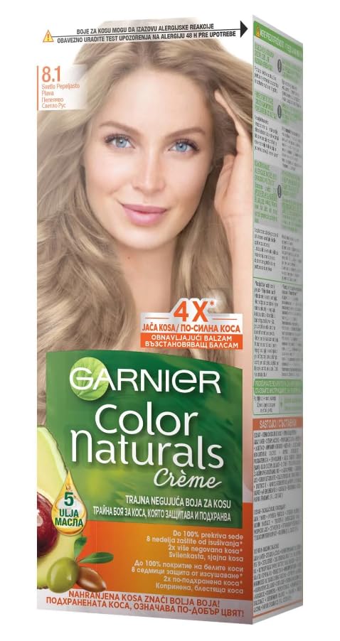 Garnier NATURALS 8 – Pflanzliche Haarpflege Für Damen, Mit Natürlichen Inhaltsstoffen