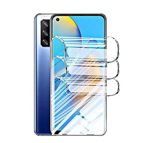 CUFEREDU 2 uds 3D Protector de Pantalla Flexible para Oppo A74 5G 6.5' Película de Hidrogel Transparente de TPU A Prueba de Explosiones NO Vidrio Templado