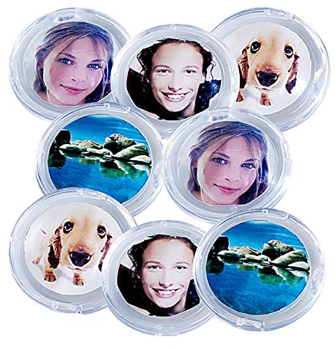 Your Design Kühlschrankmagnete Foto: 8er-Set Bilder-Magnete für metallische Oberflächen (Fotomagnet, Magnete für Fotos, Werbegeschenk)