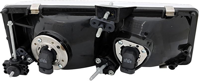 For Gmc Chevrolet Safari|Astro Headlight 1985 1986 1987 1988 1989 1990 1991 1992 1993 1994 1995 1996 1997 1998 1999 2000 2001 2002 2003 2004 2005 Driver and Passenger Side Headlamp Replacement