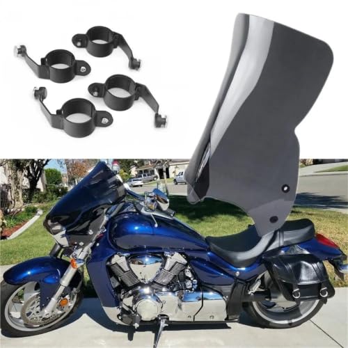 Pare-brise moto déflecteur anti-vibrations pour Boulevard M109R - 2