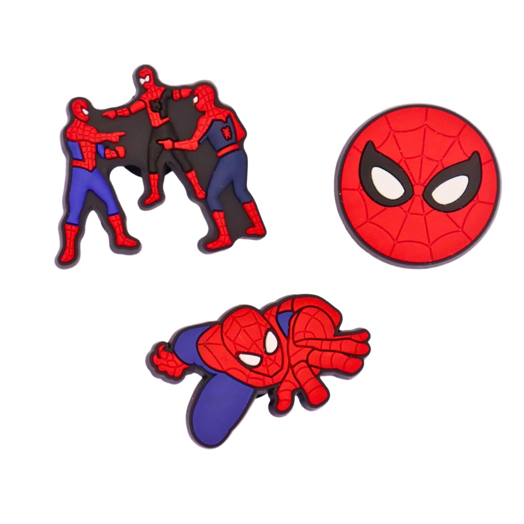 FlowerFox Spider-Man Shoe Charm: Swing into Style with the Web-Slinger (Design - 1) (B0CLGR37NS) Amazon Price History, Amazon Price Tracker
