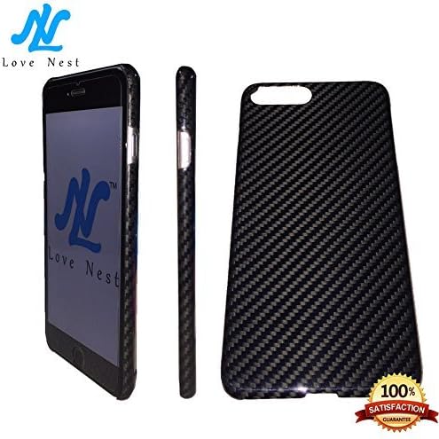 iPhone 7 Plus Case, Love Nest Black Carbon Fiber Super Slim Smooth iPhone Case iPhone 7 Plus Light Thin Cover Full Protective Anti-Scratch Resistant Cover Case for iPhone 7 Plus and iPhone 8 Plus