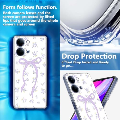 Image of Designer Soft Back Cover Case Compatible for Vivo Y11 5G, Printed,Transparent,Flexible, Silicon for Vivo Y11 5G -D3312