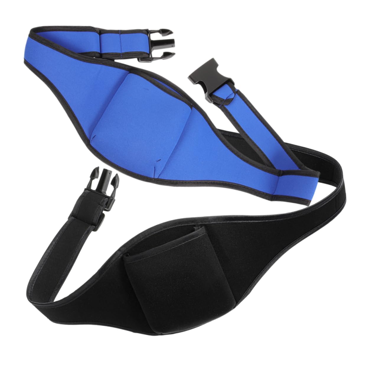 2pcs Adjustable Microphone Waist Belt Pouch for Fitness Instructors Portable Mic Carrier Bag for Dance Aerobics Theatre and Sports Activities