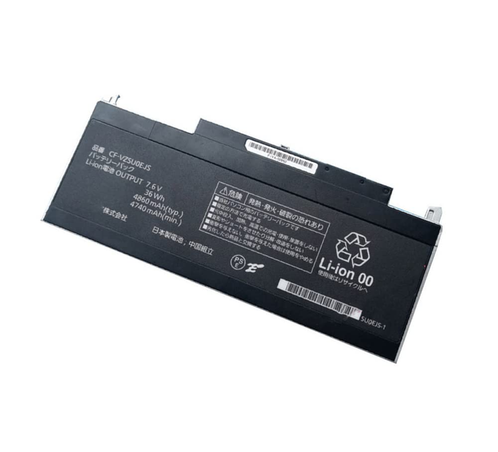Panasonic CF-VZSU0EJS バッテリー 4860mAh Amazon.co.jp: 互換用 1年品質保証 CF-VZSU0EJS 36Wh 互換部品