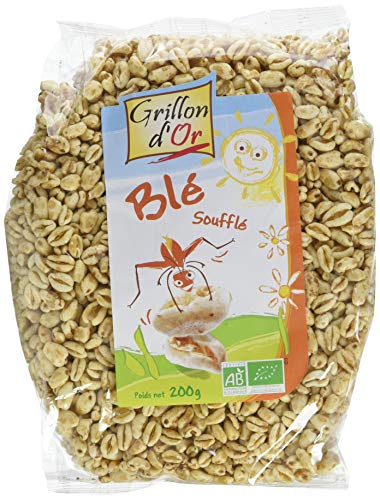  Grillon d'or Blé Soufflé BIO - 200 g - Lot de 4