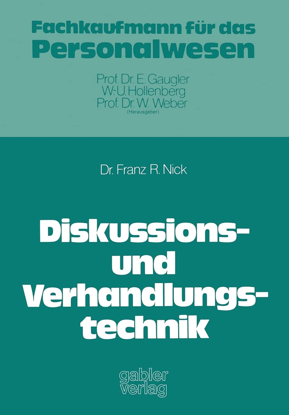 Diskussions- und Verhandlungstechnik