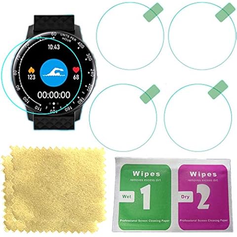 OCTelect Tempered glass smart watch screen protector for peakfun smart watch Cover