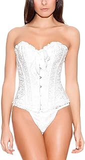 Intimax Femme Corset Atenea Blanco Bustier, Blanc (Blanco), M EU