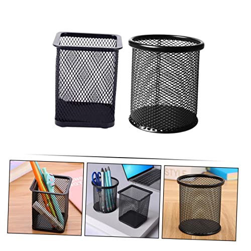 Rangement accessoires de bureau noir DOITOOL antidérapant pour stylos et crayons - 8