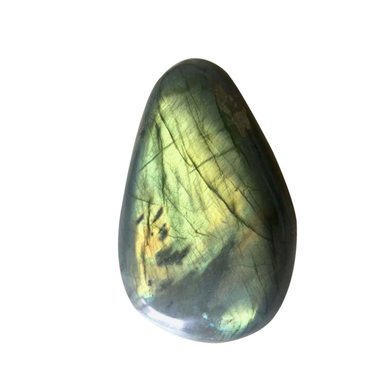 BESPORTBLE Real Moonstone Stone 1 Pc Natural Chakra Stone for Hand Grip Random Color