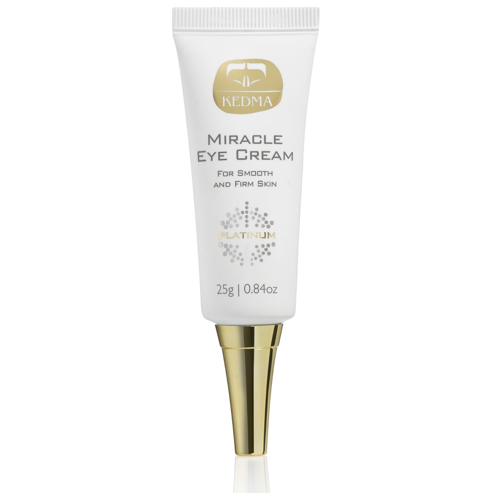 Kedma - Crema Milagrosa para el Contorno de Ojos con Elastina, Colágeno y Ácido Hialurónico - Antibolsas y Antiarrugas - 25g