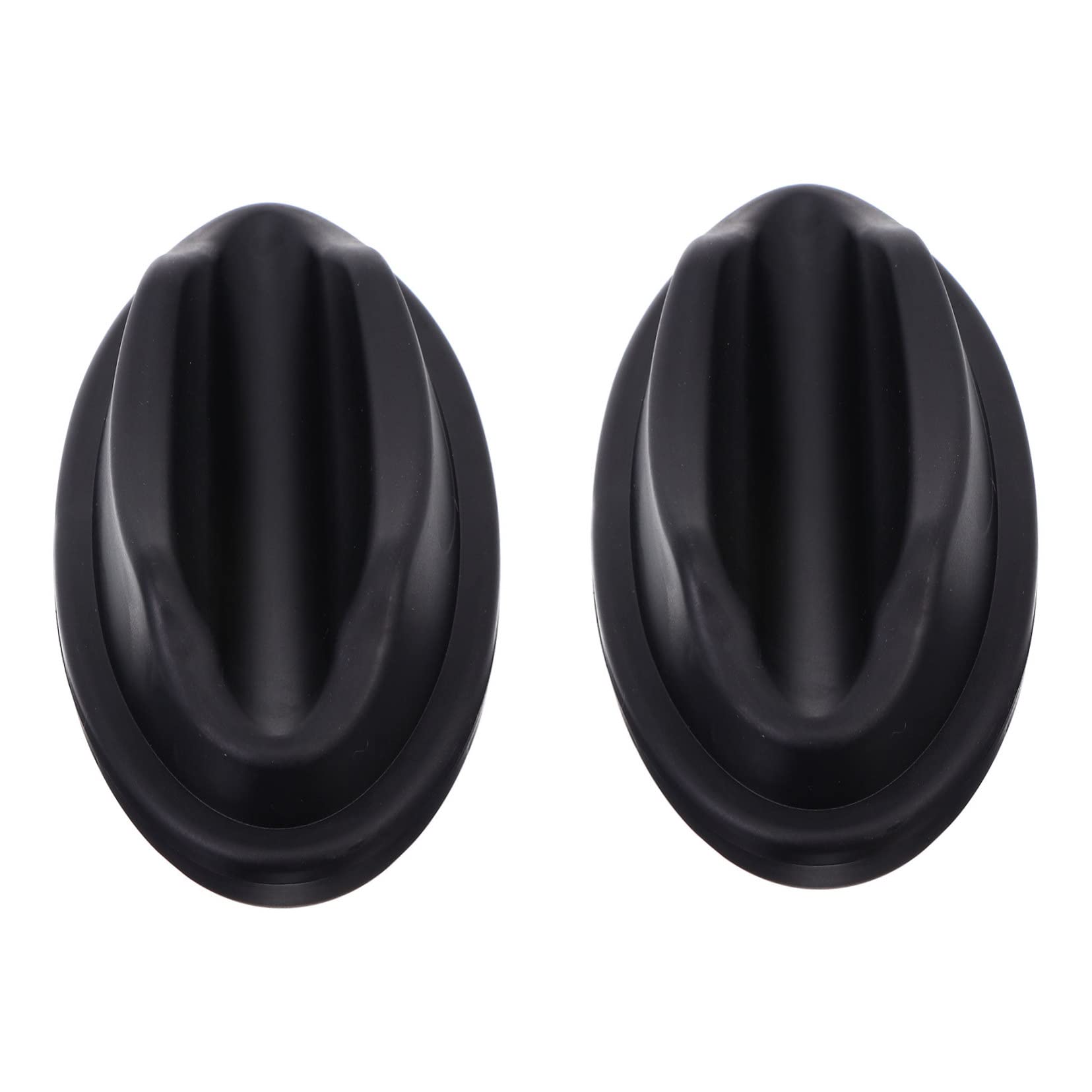 BRIGHTFUFU 2pcs Bike Front Wheel Riser Block for Indoor Trainer Bike Wheel Stabilizer Pad Anti-Slip Feet