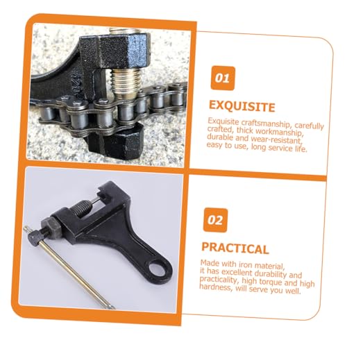Dérive-chaîne moto OUNONA : kit d'outils complet pour brise-maillons et démontage de chaîne