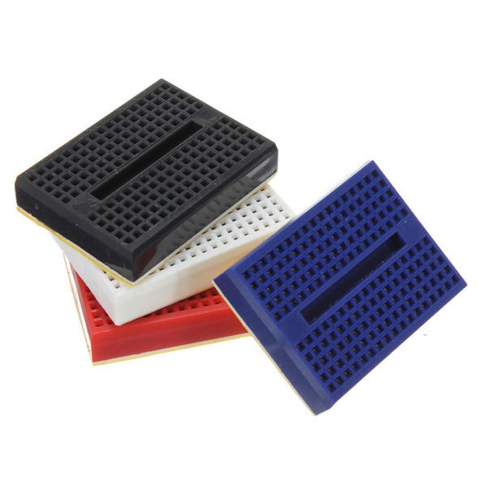 REES52 170 Tie Point Mini Self-Adhesive Solderless Breadboard | 170 Mini Solderless Prototype Breadboard - Colour may vary (B018EPZPYS) Amazon Price History, Amazon Price Tracker