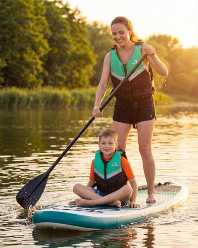 Image of Owntop Swim Jacket Kids Adults | Super-Thin & Lightweight | Comfortable Crotch Strap | Easy-to-spot Colors | Swimming Training, Kayak, Boating