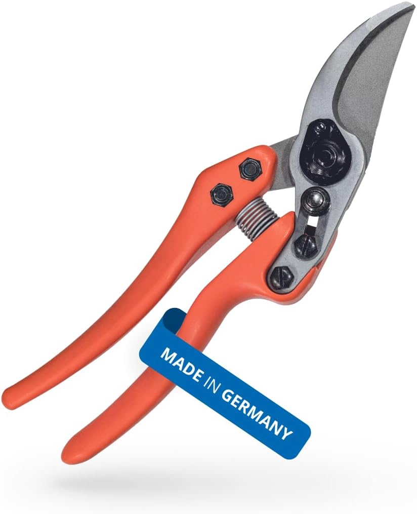 Original LÖWE Profi Bypass Pruner Garden Tools 11.107 | Light & Sharp Tree Pruner | Use As Garden Shears, Handheld, Pruning Shears for Gardening | For flowers, twigs & fruit trees | Made in Germany - Thumbnail 2