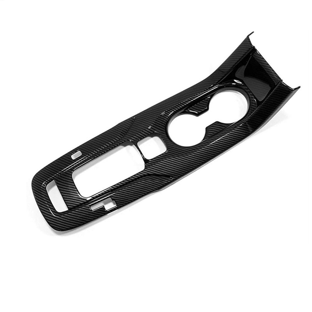 Carbon Fiber Pattern Center Console Gear Shift Panel ABS Trim Frame Cup Holder Cover Interior Decoration for Cross 2022 2023