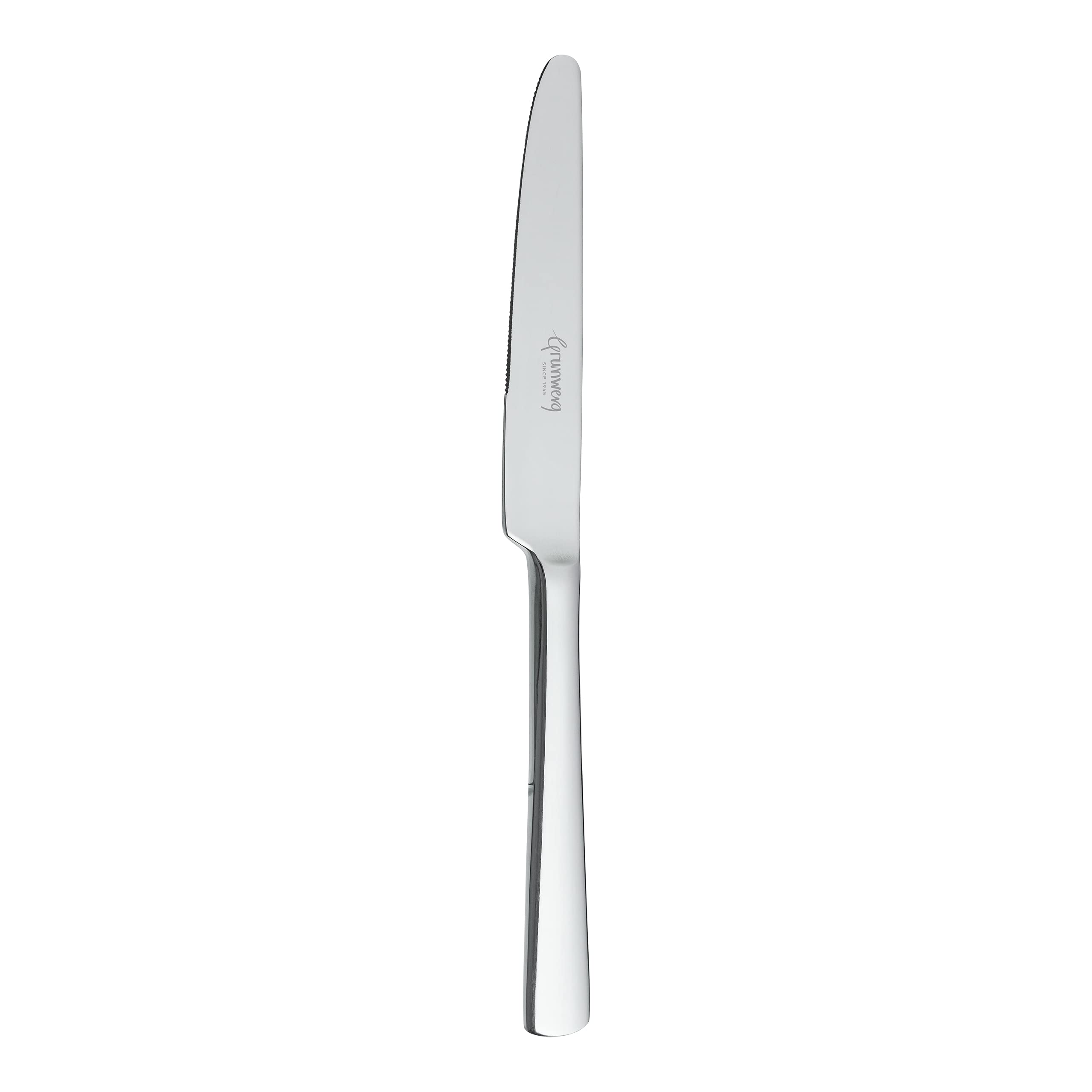 Grunwerg Westminster Cuchillos de Postre, Acero Inoxidable 18/10, Juego de 12