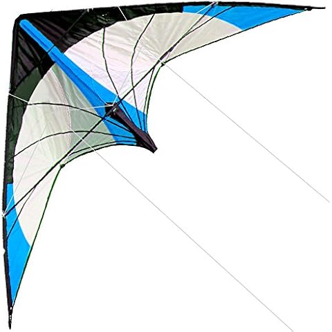 HENGDA KITE-Upgrade Star Rhyme 48 Inch Dual Line Stunt Kite for Kids and Adults,Outdoor Sports,Beach and Fun Sport Kite,Handle,Line,and Bag Included Cover