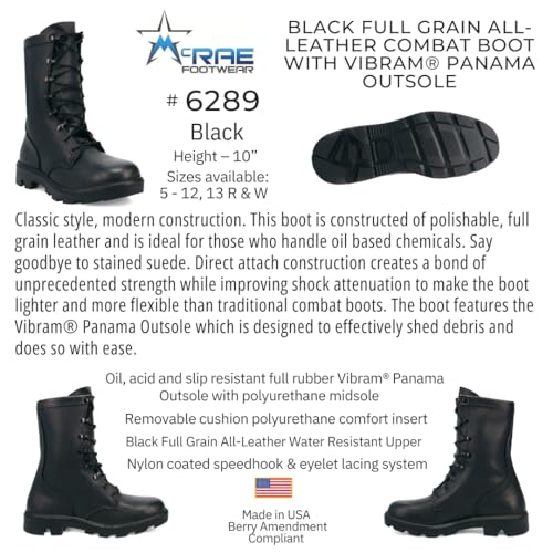 Image of MCRAE Legacy Combat Boot with Panama Sole