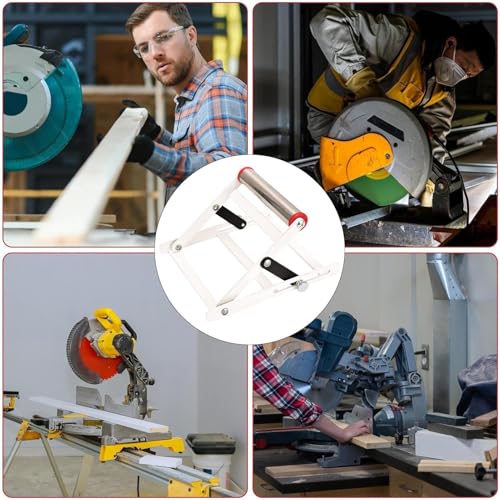 Support de scie à table réglable en hauteur pour atelier - 5