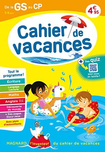 Cahier de vacances de la GS au CP: Magnard, l’inventeur du cahier de vacances