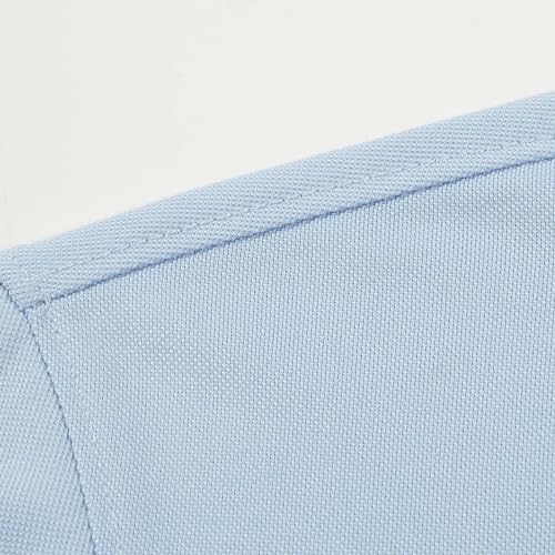Men's Button-Down Polos Shirt Casual Short Sleeve Business T Shirt Classic Ice Silk Loose Fit Cool Tops Blouses4