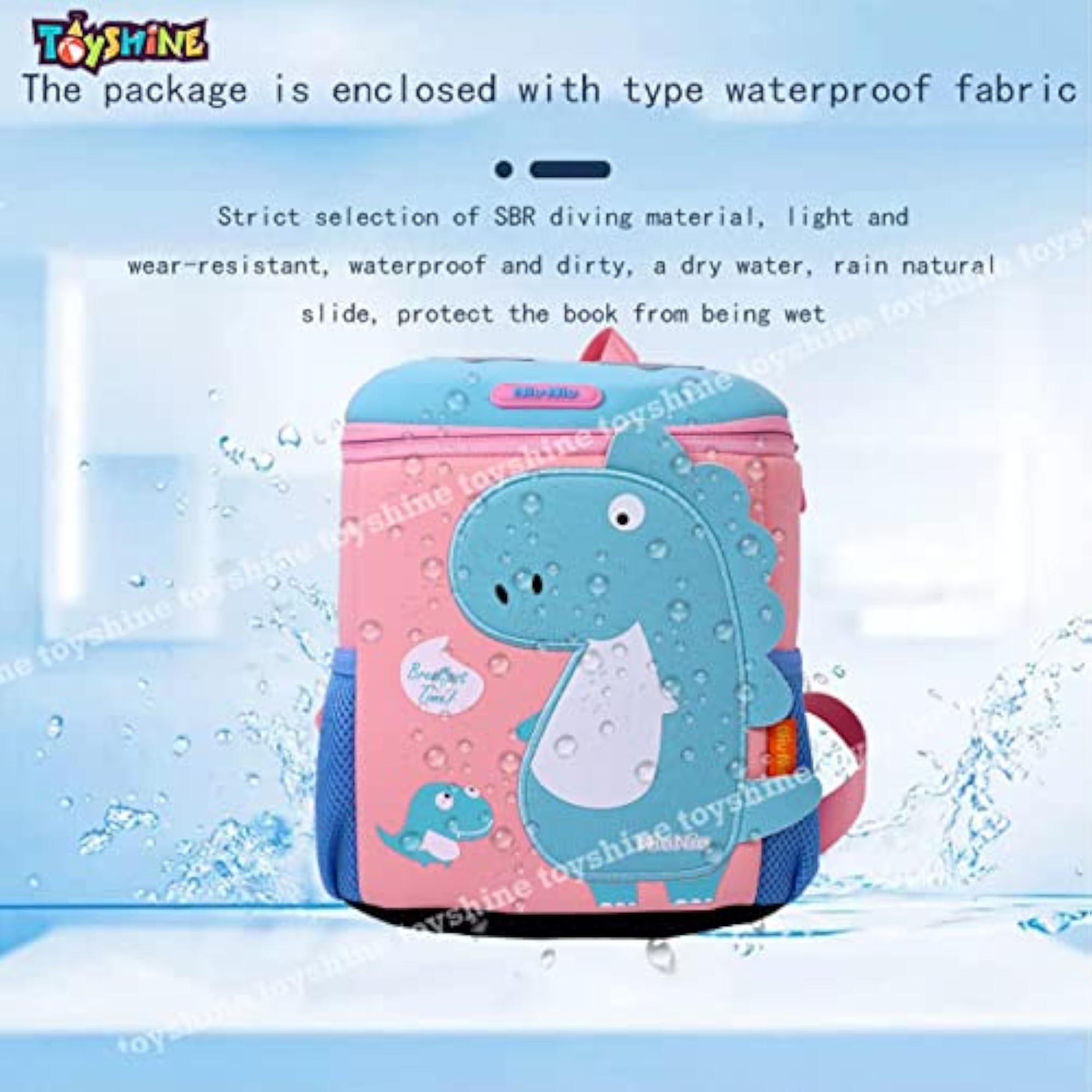 Dinosaur Backpacks for Kids, Cute Dino Toddler Backpack