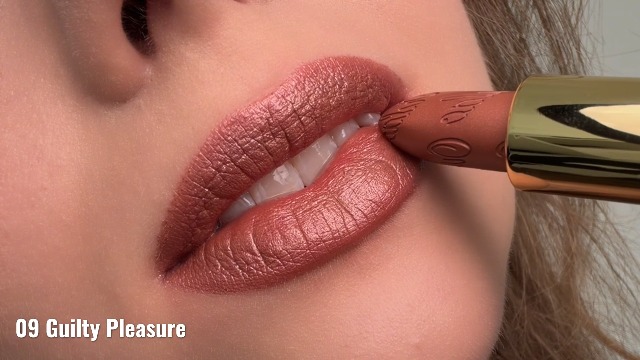 Amazon.com : Oulac Brown Lipstick for Women with Metallic 3D Shine