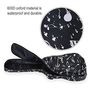 Tamkyo Étui pour guitare acoustique, sac à dos pour guitare acoustique de 99/101/104 cm avec double sangles et poignées… - Les Beatles, Paul McCartney, John Lennon, RIngo Starr, George Harrison Tamkyo Étui pour guitare acoustique, sac à dos pour guitare acoustique de 99/101/104 cm avec double sangles et poignées… – Image 7