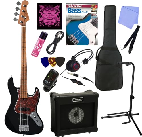 Amazon | バッカス・エレキベース入門13点セット｜Bacchus/WJB-1DX RSM
