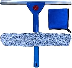 WINDOW CLEANING KIT-1 Professional Window Cleaning Combo With Extra Refills (STARTER KIT, ONE SIZE)