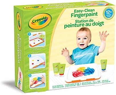 Crayola Easy-Clean Fingerpaint Set Arts & Crafts 2 51YM2vbKD L. AC