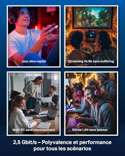 TP Link TL SG108 M2 commutateur réseau Non géré 2.5G Ethernet 10010002500 Neuf - vue 8