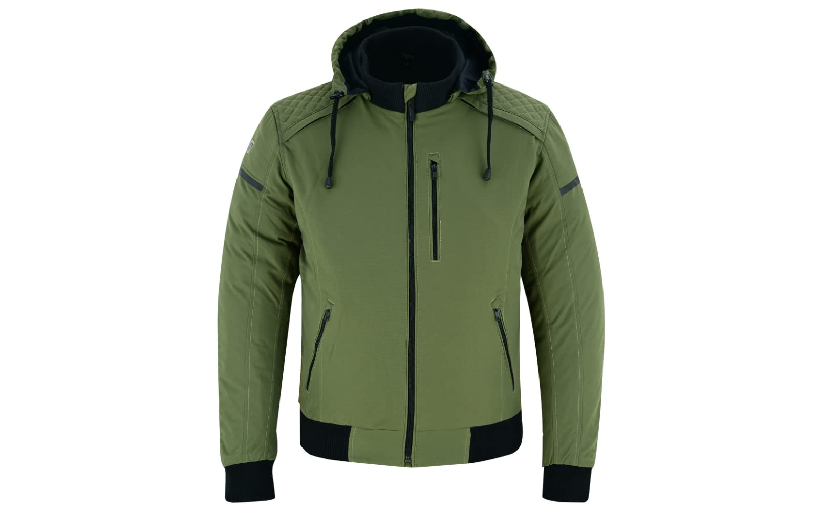 BLACKWILD Motorradjacke Herren | City Street CE-zertifiziert Protektorenjacke | Leicht und Atmungsaktiv Motorradjacke Herren