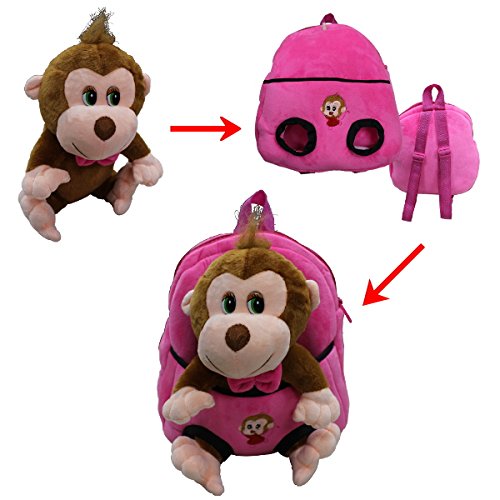 Amazon.co.jp: サルのぬいぐるみ付き リュックサック/キッズ/子供