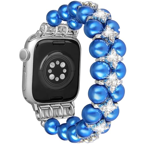 Bracelet perle Apple Watch extensible et facile à enfiler