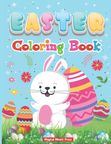 Easter Coloring Book: A Fun Coloring Book For Toddlers Featuring Easy and Large Easter Designs and More! Perfect Gift For Kids Ages 3-6 image 2